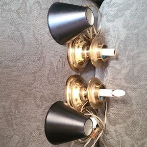 Stiffel Lamp Lot of 2 Matching & Working